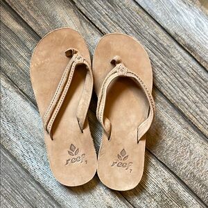 Reef Tan Sandals Casual Beach Footwear